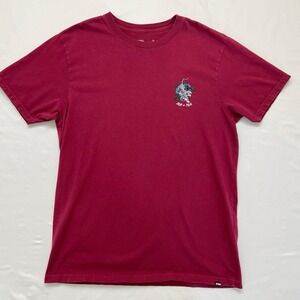 Teton Gravity Research x Jerry Garcia Tiger Tee Shirt Size Large Grateful Dead